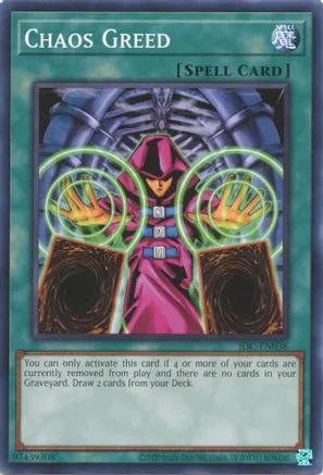 Chaos Greed - IOC-EN038 - Common - Unlimited
