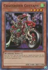 Chaosrider Gustaph - IOC-EN018 - Super Rare - Unlimited 25th Anniversary Edition