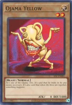 Ojama Yellow - IOC-EN001 - Common - Unlimited 25th Anniversary Edition