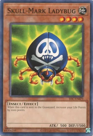 Skull-Mark Ladybug - IOC-EN079 - Common - Unlimited 25th Anniversary Edition
