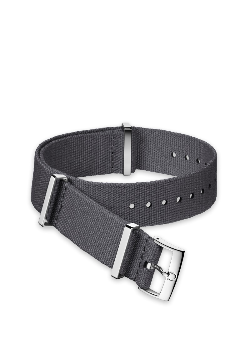 Omega - Nato Strap Grey Polyester 19‑20mm - 031CWZ007565