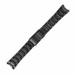 Steinhart Steel Bracelet DLC Mat 22/18 For Ocean One Vintage Chronograph Black Without End Links - 211-0827