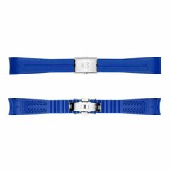 Steinhart Rubber Strap Blue New 22x18mm For Ocean 42 And Ocean 44 With Clasp Steel - 211-1339