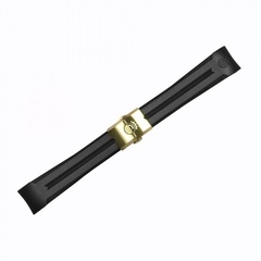 Steinhart Rubber Strap New 22x18mm For Ocean 42 And Ocean 44 With Clasp Bronze - 211-1023