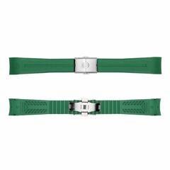 Steinhart Rubber Strap Green New 22x18mm For Ocean 42 And Ocean 44 With Clasp Steel - 211-1133