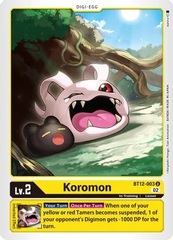 Koromon - BT12-003 - U