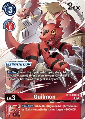 Guilmon (Ultimate Cup) - BT12-007 - P
