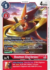 Shoutmon (King Version) - BT12-011 - U