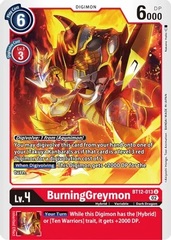 BurningGreymon - BT12-013 - U