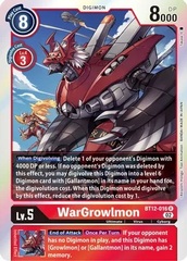 WarGrowlmon - BT12-016 - R - Foil