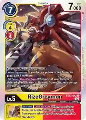 RizeGreymon - BT12-042 - R - Foil