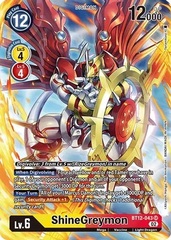 ShineGreymon - BT12-043 - SR - Alternate Art