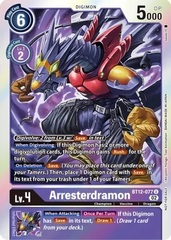 Arresterdramon (Box Topper) - BT12-077 - U - Foil