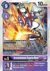 Arresterdramon: Superior Mode - BT12-083 - SR - Foil