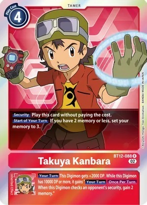 Takuya Kanbara - BT12-088 - R