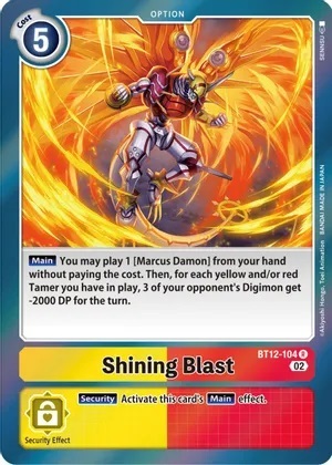 Shining Blast - BT12-104 - R