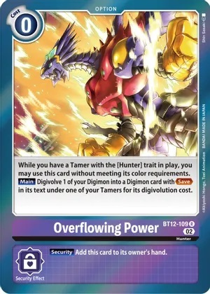 Overflowing Power - BT12-109 - R