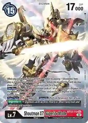 Shoutmon X7: Superior Mode - BT12-112 - SR - Alternate Art