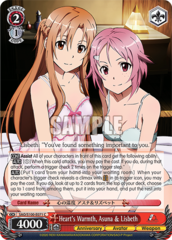 Heart's Warmth, Asuna & Lisbeth - SAO/S100-E071 - C
