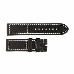 Steinhart Strap Black Old Vintage White Stitching Size S - 211-0030