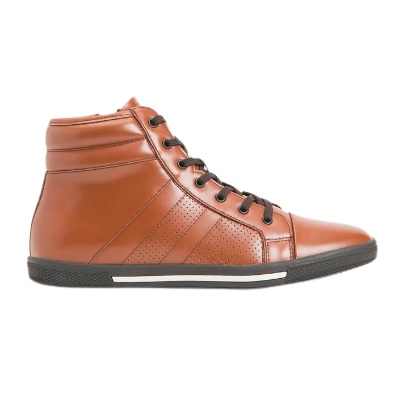 Kenneth Cole - Center High Top Sneaker - COGNAC