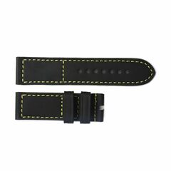 Steinhart  Rubber Strap Black With Yellow Stitching Size M - 211-0670
