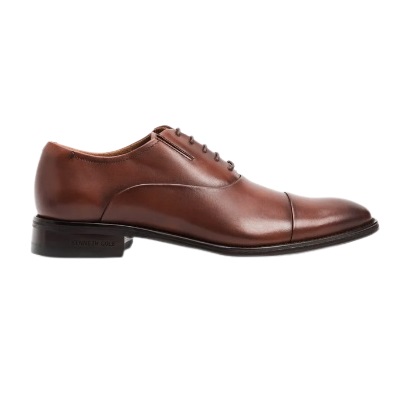 Kenneth Cole - Tully Cap Toe Oxford - COGNAC