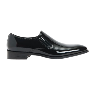 Kenneth Cole - Tully Patent Slip-On Oxford - BLACK