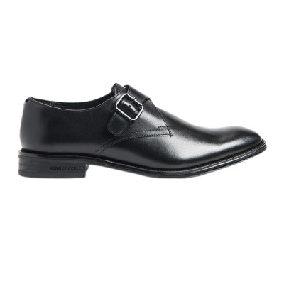 Kenneth Cole - Tully Monk Strap Shoe - BLACK