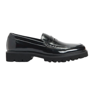 Kenneth Cole - Rhode Patent Penny Loafer - BLACK