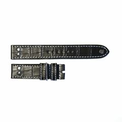 Steinhart Pilot Strap Black With Croco Grain Size M - 211-0612