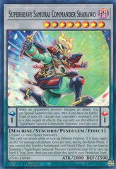 Superheavy Samurai Commander Shanawo - CYAC-EN040 - Super Rare - 1st Edition