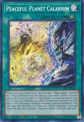 Peaceful Planet Calarium - CYAC-EN058 - Secret Rare - 1st Edition