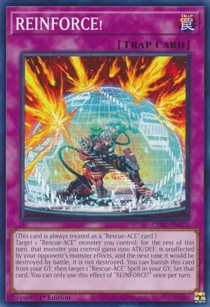 REINFORCE! - CYAC-EN075 - Common - 1st Edition