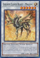 Golden Cloud Beast - Malong - CYAC-EN082 - Common - 1st Edition