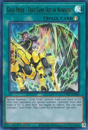 cyac booster box CYBERSTORM ACCESS (CYAC) JAPANESE +1 PACK With a variety of cards in each booster pack Gold Pride - That Came