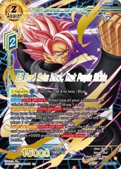 SS Rose Goku Black, Dark Purple Sickle (Gold Stamped) - EX22-02 - EX - Foil