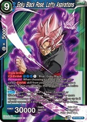 Goku Black Rose, Lofty Aspirations (Reprint) - BT10-050 - R - Foil