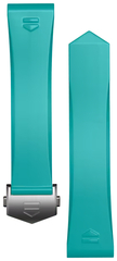 TAG Heuer Light Blue Rubber Strap 42MM -BT6273