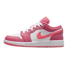 Jordan - Air Jordan 1 Low - Desert Berry-White-Coral Chalk