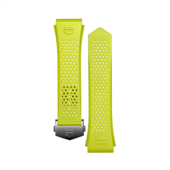 TAG Heuer Lime Yellow Rubber Strap 45MM - BT6267