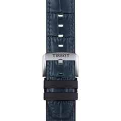Tissot Official Blue Leather And Rubber Parts Strap Lugs 22MM - T852.046.765