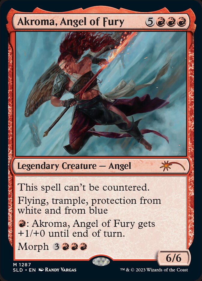 Akroma, Angel of Fury - Foil