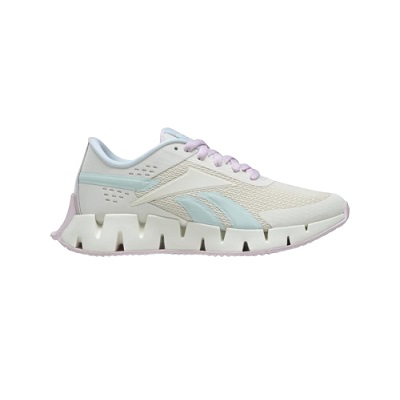 Reebok - Zig Dynamica 2 Shoes - Grade School - Chalk-Mist-Pixel Pink