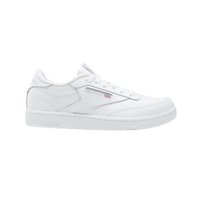 Reebok - Club C Shoes - Grade School - White-Sheer Grey