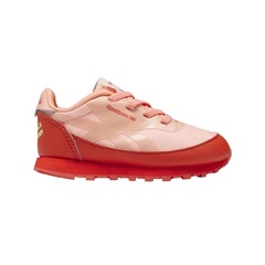 Reebok - The Animals Observatory Classic Leather Shoes - Toddler - Racer Red-Racer Red-Solar Acid Yellow