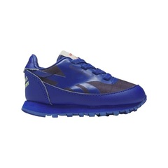 Reebok - The Animals Observatory Classic Leather Shoes - Toddler - Cobalt-Purple Skills-Solar Acid Yellow