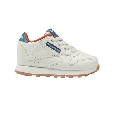 Reebok - Classic Leather Shoes - Toddler - Chalk-Chalk-Steely Blue S23-R