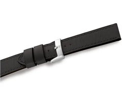 Victorinox Chrono Classic - Black Leather Strap With Black Stitch With Buckle - 21mm - 004388