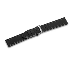 Victorinox Alliance Large - Black Leather Strap With Buckle - 20mm - 004362